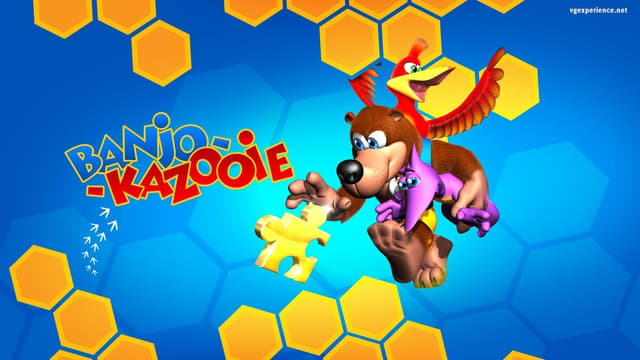 Mosaico del juego Banjo-Kazooie