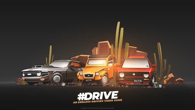 Game tile for #Drive