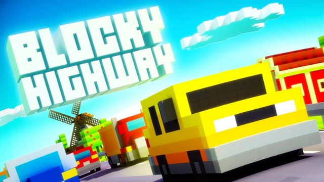 Game tile for Blocky Cars Speed Racer: Underground Highway Reckless Edition