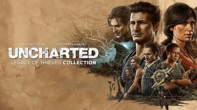Spilflise til Uncharted: Legacy of Thieves Collection